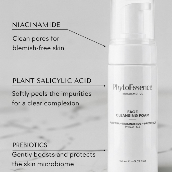 Пяна за лице BHA + Prebiotics - PhytoEssence