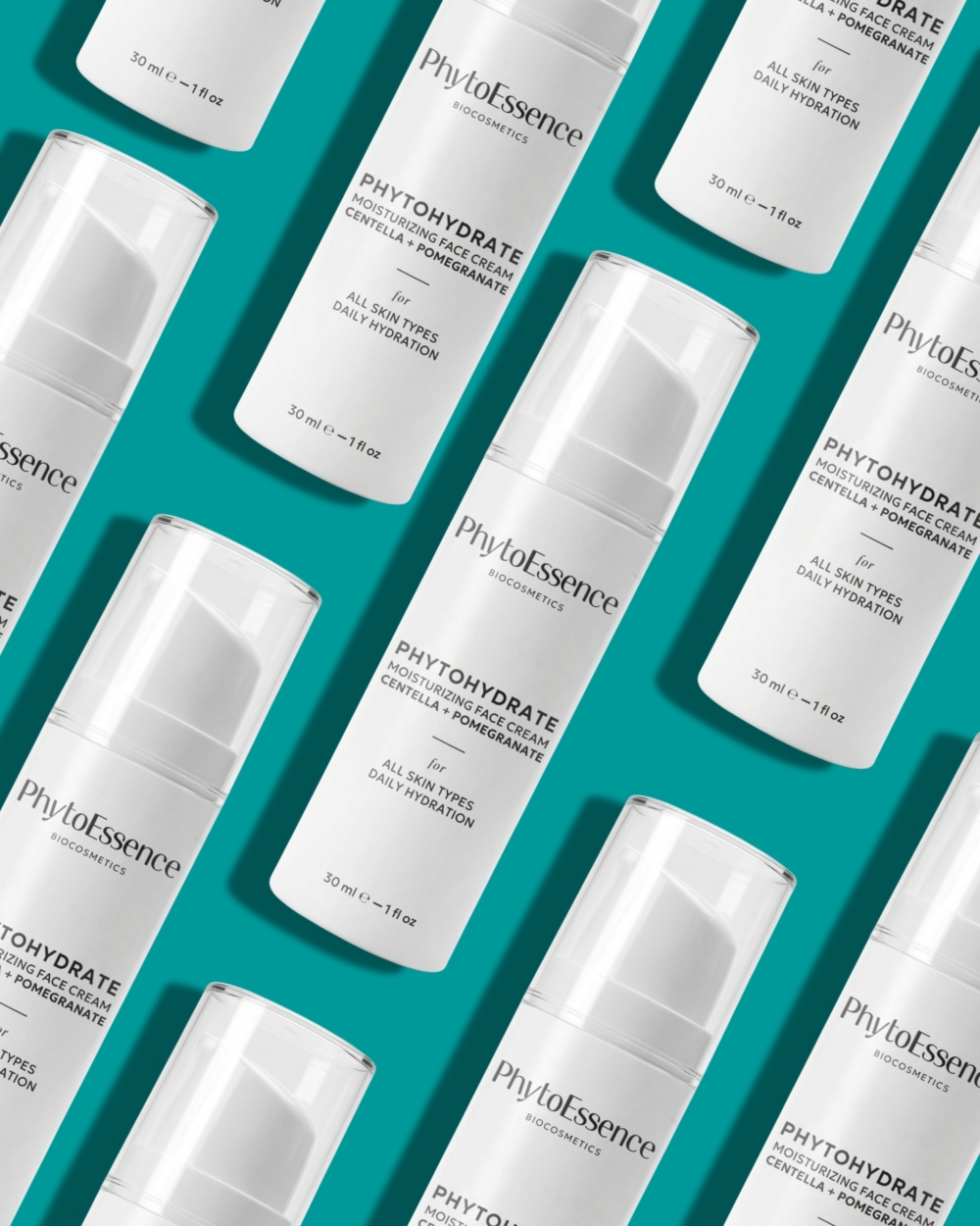 Овлажняващ крем за дълбока хидратация PhytoessenceBio от Odonata Cosmetics в airless oпаковка, подходящ за всеки тип кожа. Органик и био.