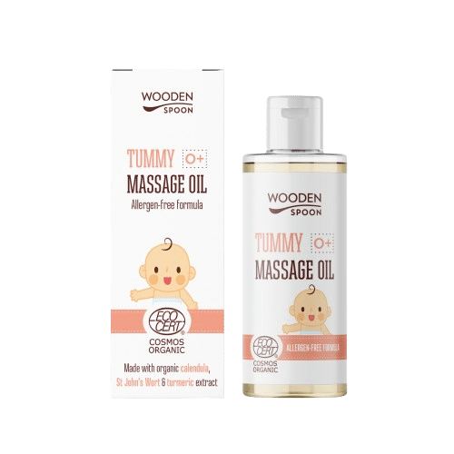 Био бебешко олио за коремче при колики - Wooden Spoon