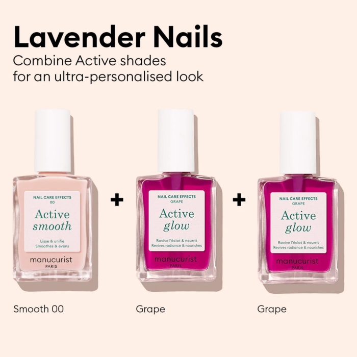 Заздравител и грижа за нокти Active Glow™ Grape - Manucurist