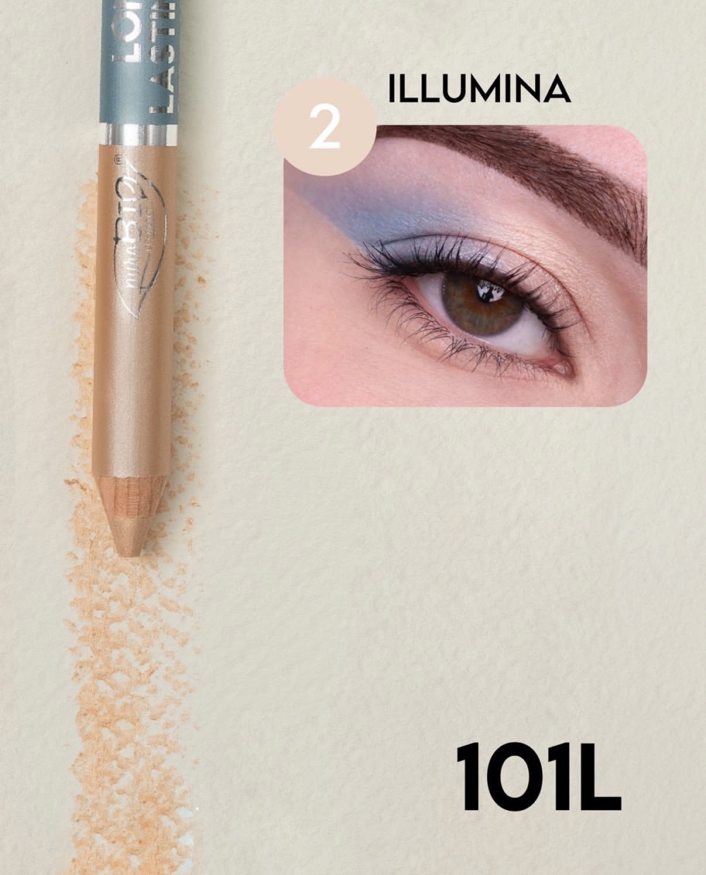 Молив за очи дуо Long Lasting Kingsize - PuroBio