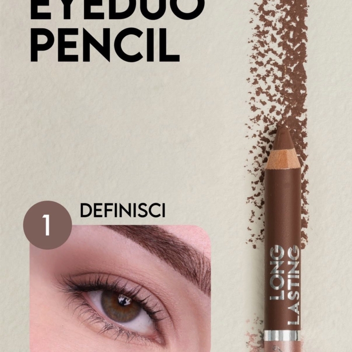 Молив за очи дуо Long Lasting Kingsize - PuroBio