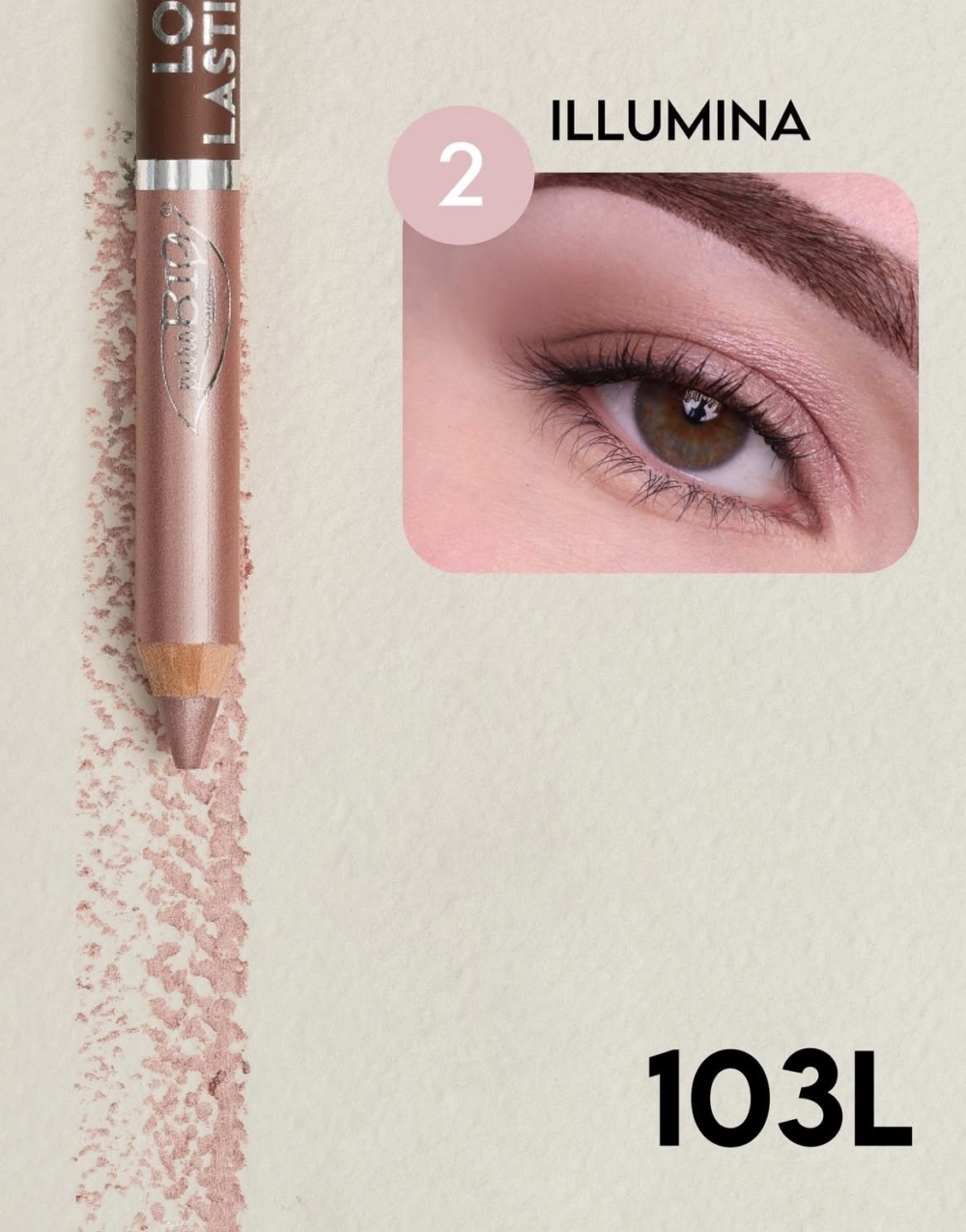 Молив за очи дуо Long Lasting Kingsize - PuroBio