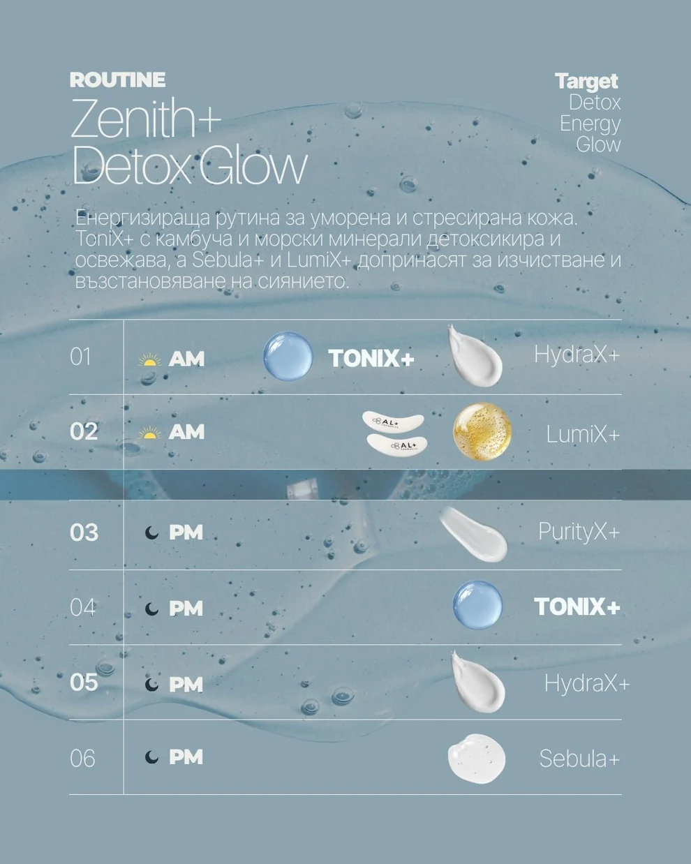 Тоник-есенция Tonix+ - Al+ Cosmetics