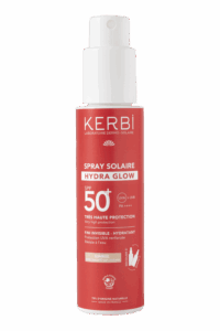 Слънцезащитен спрей SPF50+ Hydra Glow - KERBI