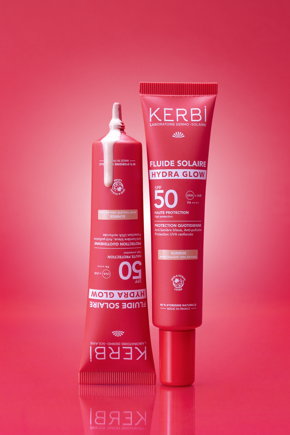хидратиращ слънцезащитен крем за лице SPF 50 Hydra Glow