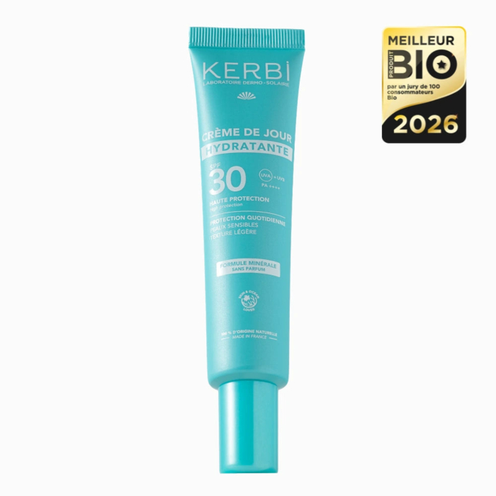 Хидратиращ крем за лице SPF 30 KERBI минерален без аромат