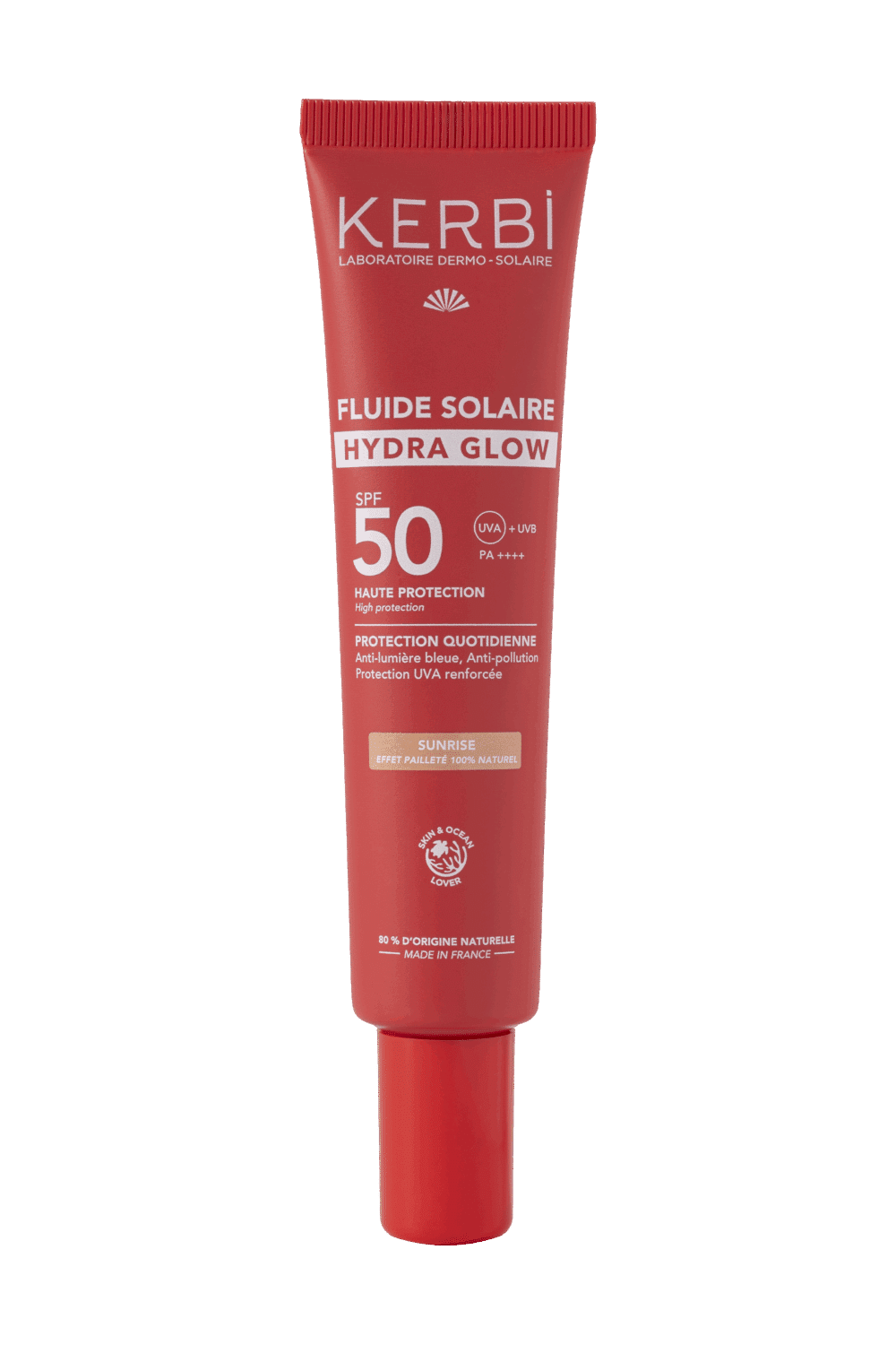 хидратиращ слънцезащитен крем за лице SPF 50 Hydra Glow