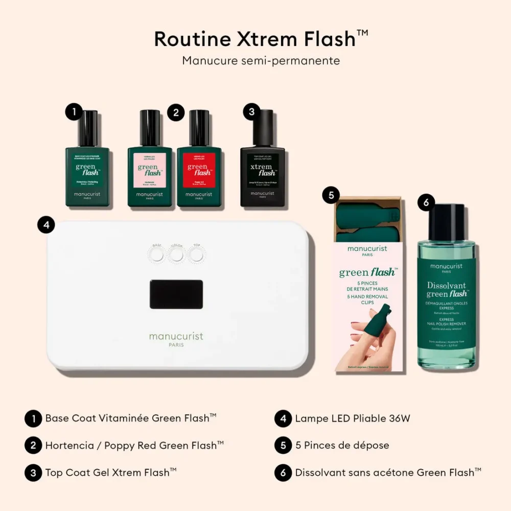 Стартов комплект Xtrem Flash Manucurist с LED лампа