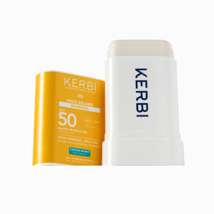 Слънцезащитен стик SPF 50 KERBI минерален цинков оксид