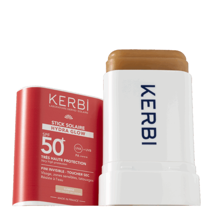 Слънцезащитен стик за лице и тяло SPF50+ Hydra Glow  - KERBI