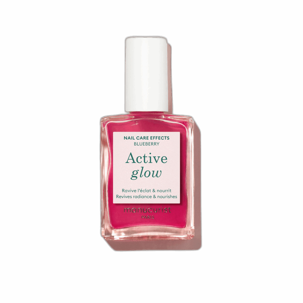 Заздравител за нокти Active Glow Blueberry Manucurist бутилка