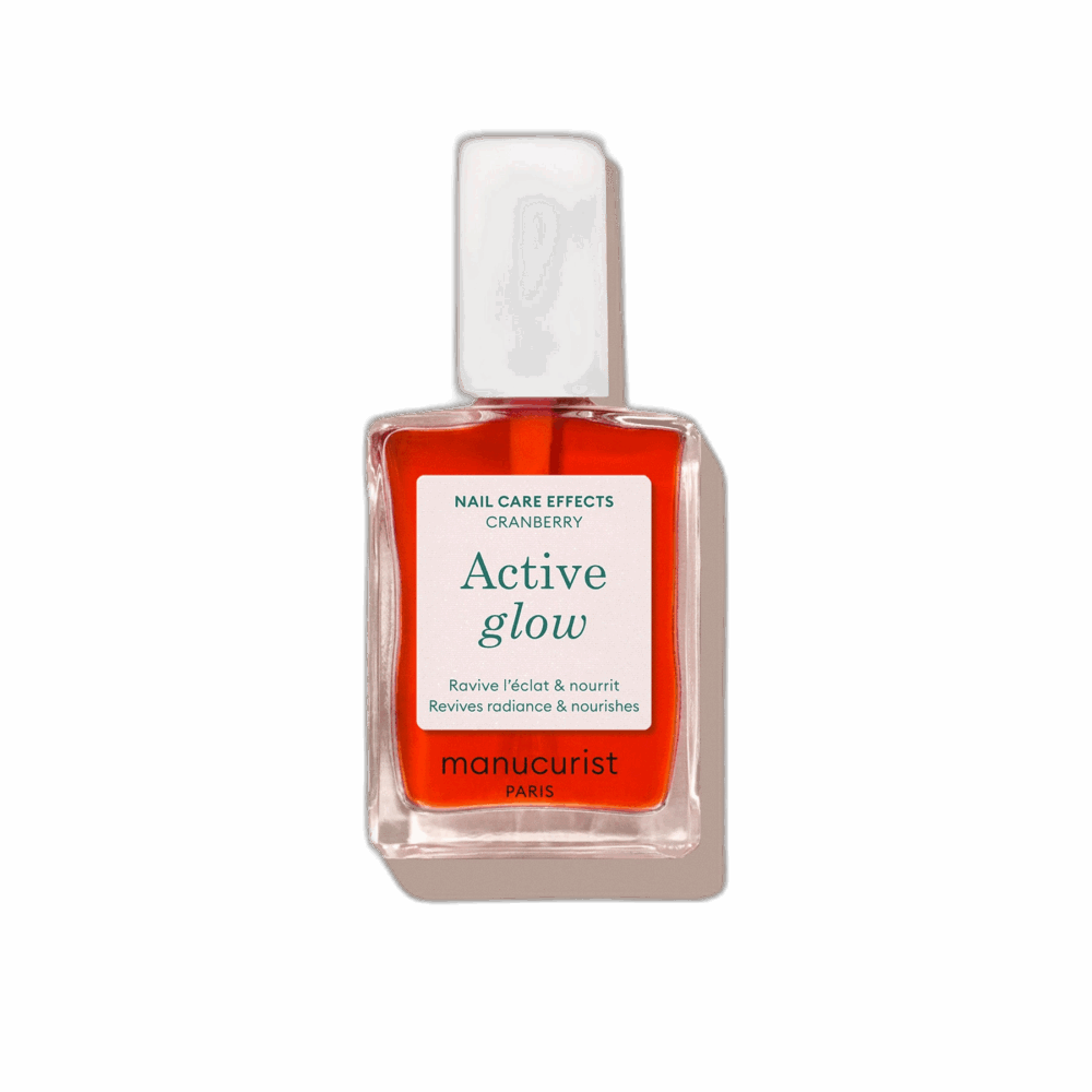 Заздравител за нокти Active Glow Cranberry Manucurist бутилка
