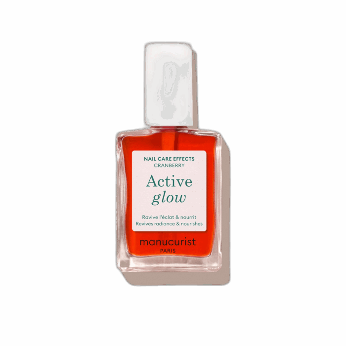 Заздравител за нокти Active Glow Cranberry Manucurist бутилка