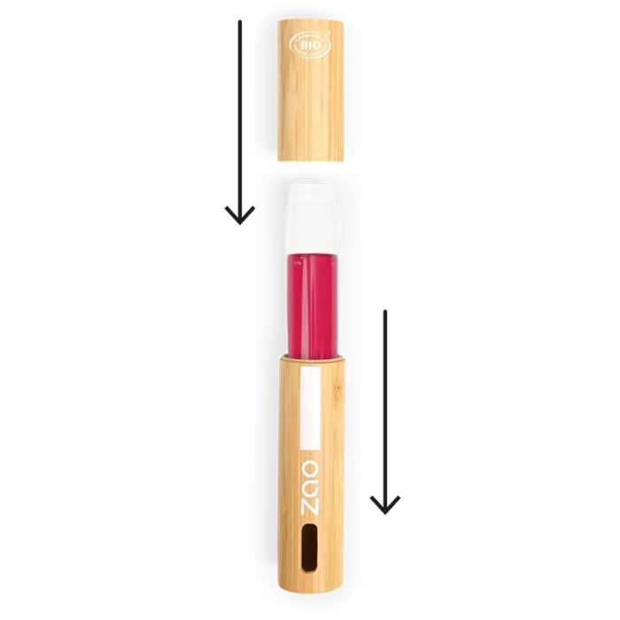 Течен руж Blush Bomb ZAO Organic Framberry детайл