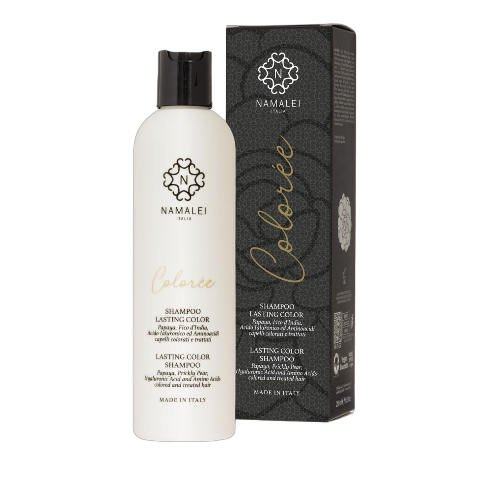 шампоан-боядисана-коса-lasting-color-odonata Шампоан за боядисана коса Lasting Color с папая и смокиня Namalei 250 мл