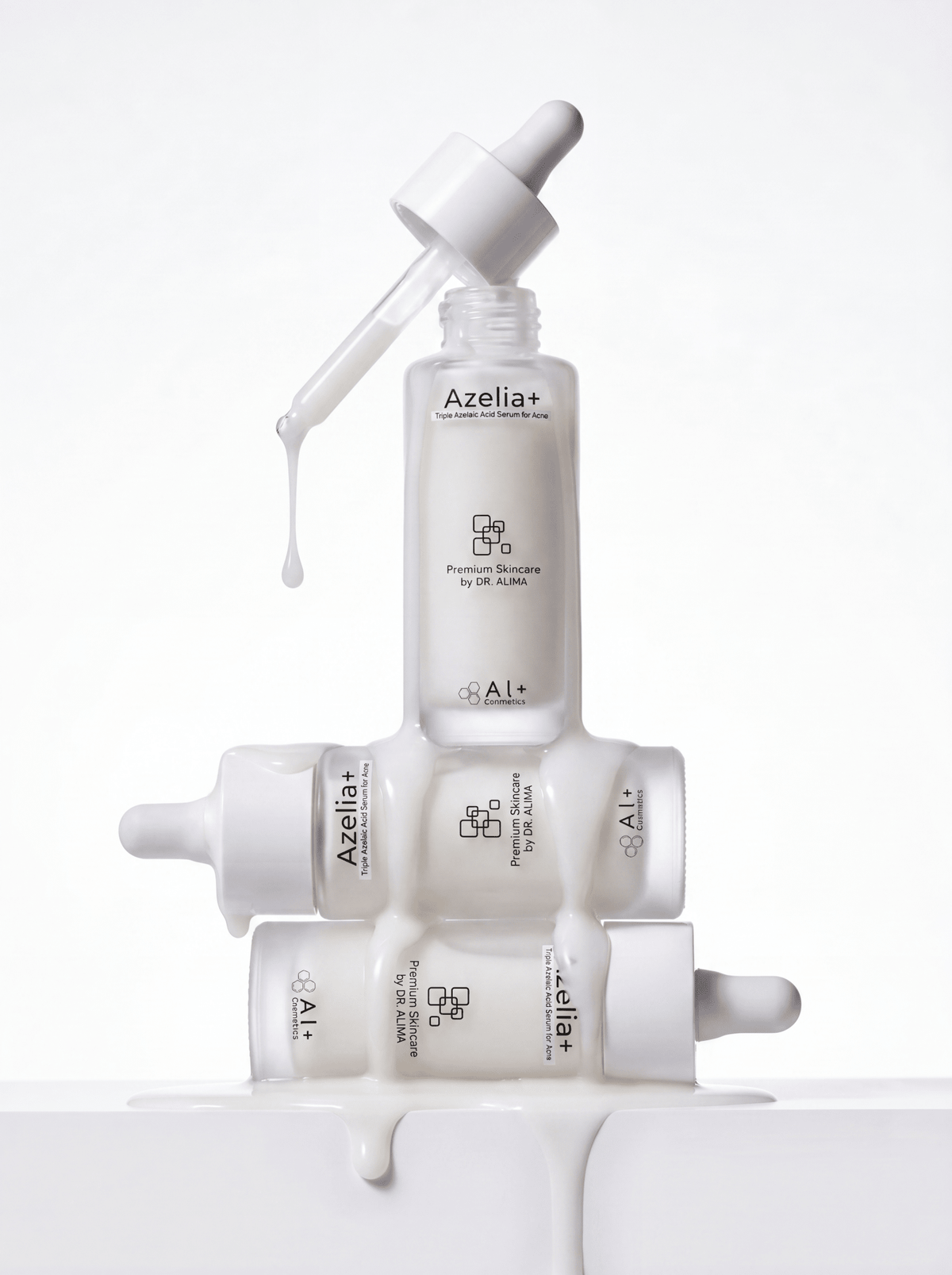 Азелаинов серум Azelia+ с три азелаинови системи Al+ Cosmetics
