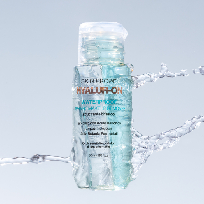 Водоустойчив двуфазен дегримьор за очи Hyalur-On Skin Proof флакон 50 мл