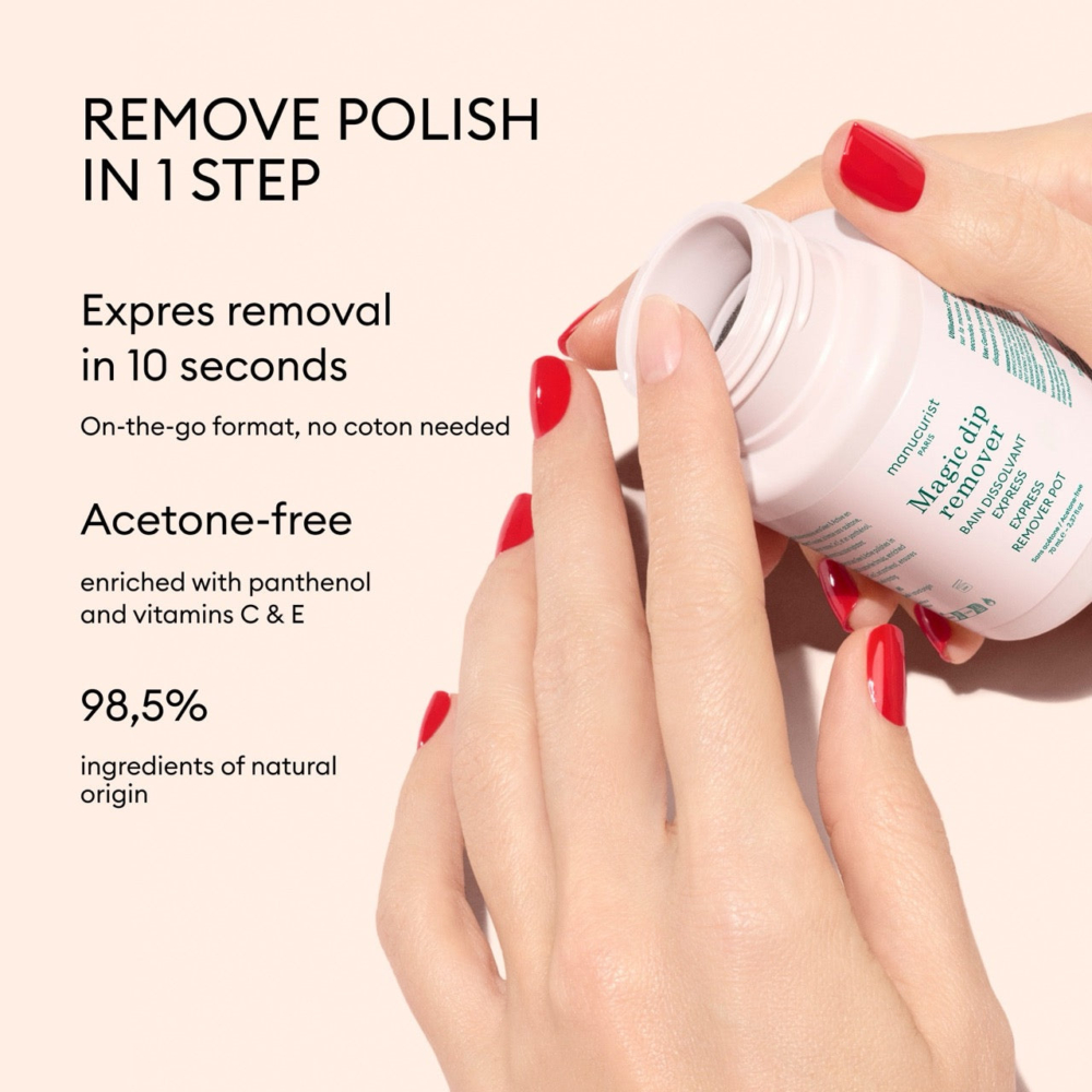Magic Dip Remover Manucurist премахване на лак с потапяне на пръста