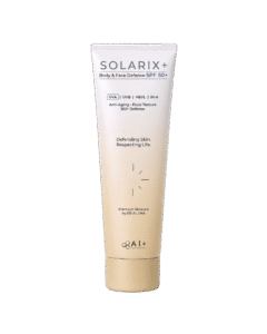 SOLARIX+ слънцезащитен флуид за тяло и лице SPF 50+ Al+ Cosmetics 150 мл