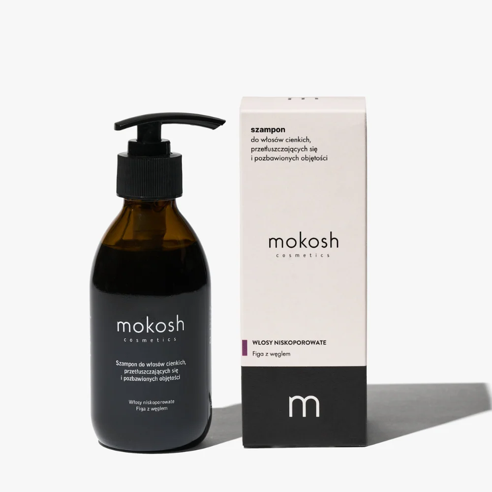 Mokosh - Шампоан за мазна коса без обем със Смокиня и Въглен