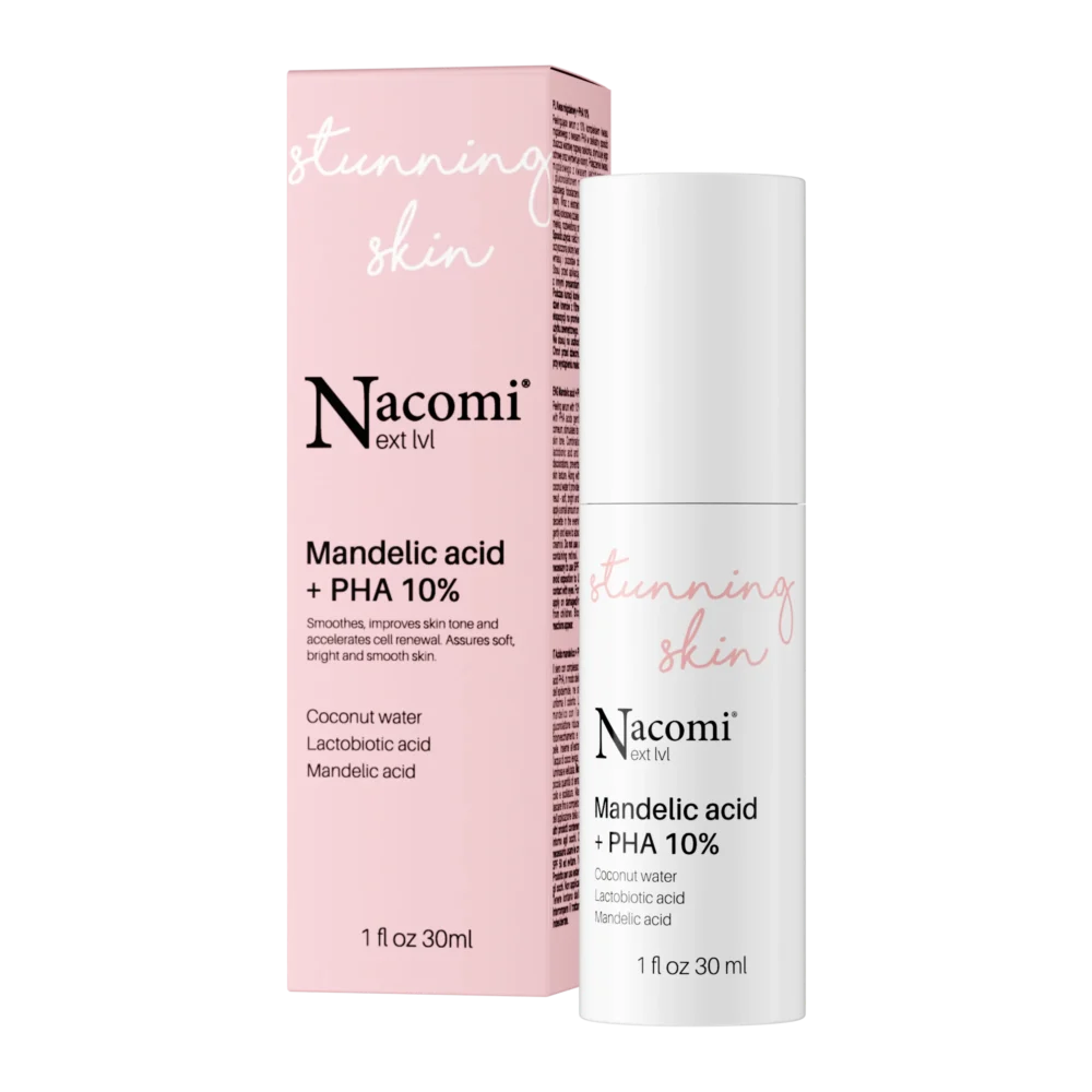 Серум с 10% бадемова киселина и PHA Nacomi Next Level