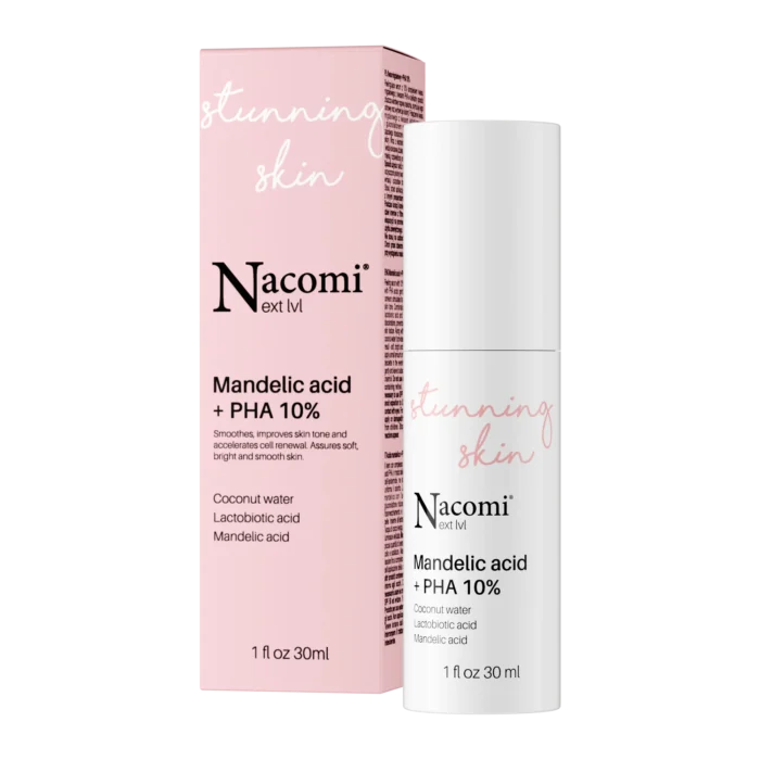 Серум с 10% бадемова киселина и PHA Nacomi Next Level