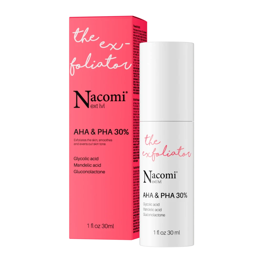 Киселинен пилинг AHA и PHA 30% Nacomi Next Level