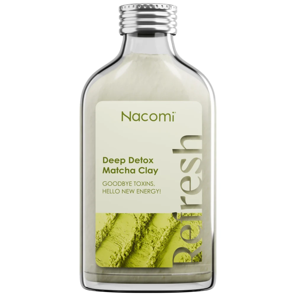 Детокс глина за лице с матча Deep Detox Matcha Clay Nacomi