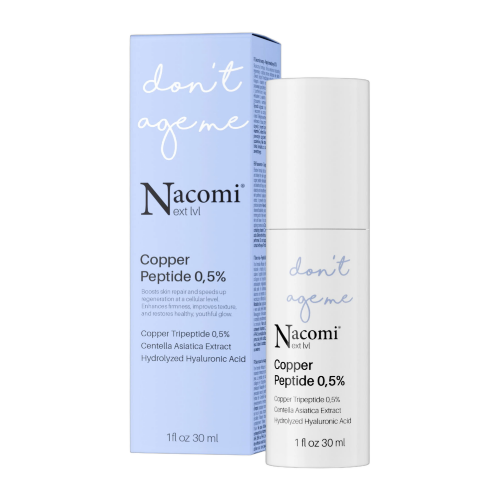 Серум с 0,5% меден пептид Nacomi Next Level с опаковка