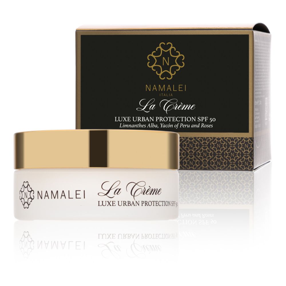 Крем за лице La Crème Luxe Urban Protection SPF 50 Namalei 50 мл — бурканче и кутия