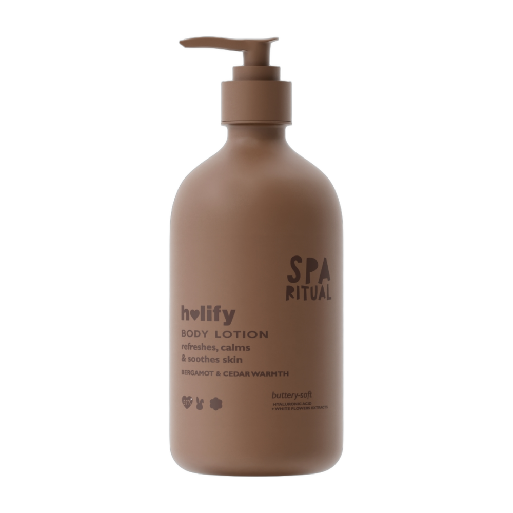 Релаксиращ и успокояващ лосион за тяло Spa Ritual Holify - цяла бутилка