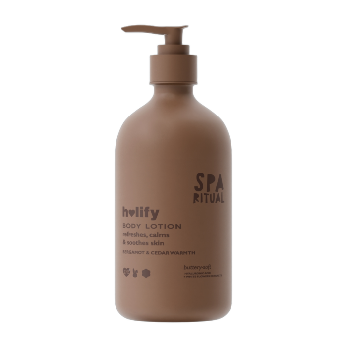 Релаксиращ и успокояващ лосион за тяло Spa Ritual Holify - цяла бутилка
